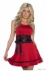 Rochie Scurta Babydoll cu Aplicatii Decorative