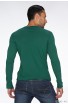 Bluza Uni verde cu Maneca Lunga