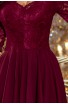 Rochie Nicolle bordo