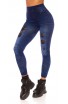 Leggings cu Aspect de Jeansi si Rupturi